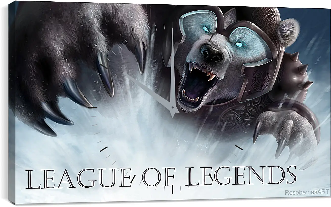 Часы картина - League Of Legends
