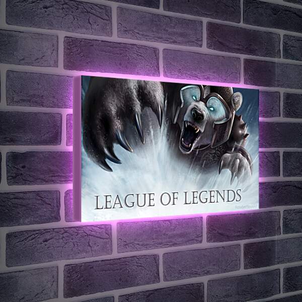 Лайтбокс световая панель - League Of Legends
