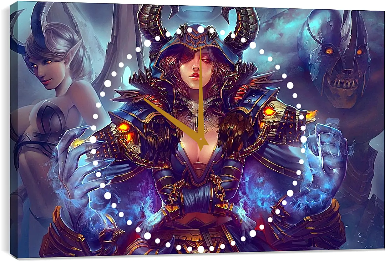 Часы картина - World Of Warcraft