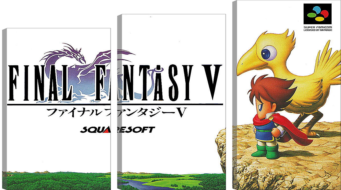 Модульная картина - Final Fantasy V