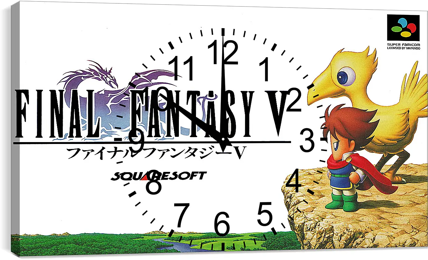 Часы картина - Final Fantasy V