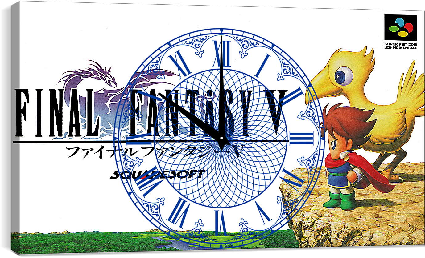 Часы картина - Final Fantasy V