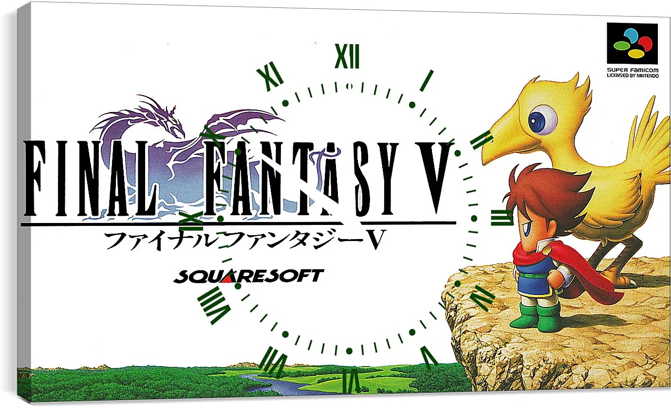 Часы картина - Final Fantasy V