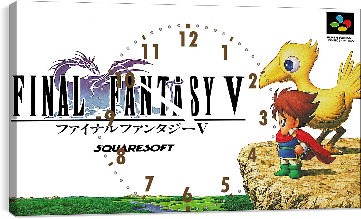 Часы картина - Final Fantasy V