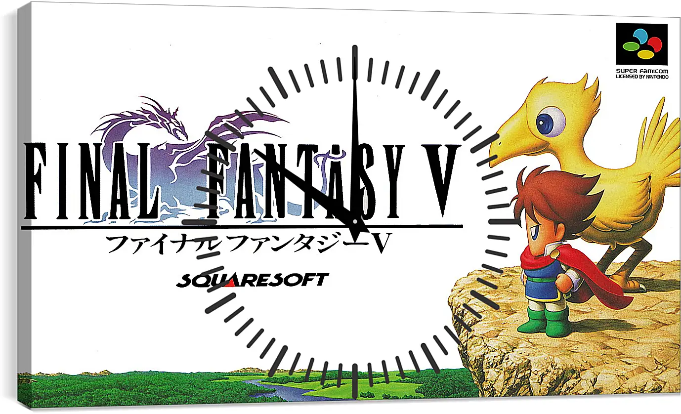 Часы картина - Final Fantasy V