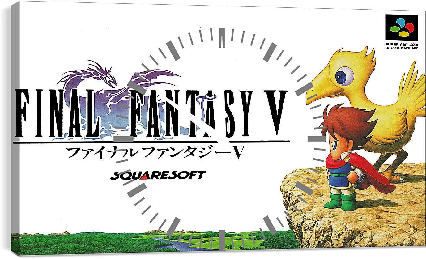 Часы картина - Final Fantasy V