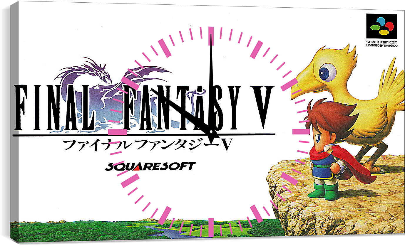 Часы картина - Final Fantasy V