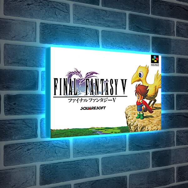 Лайтбокс световая панель - Final Fantasy V