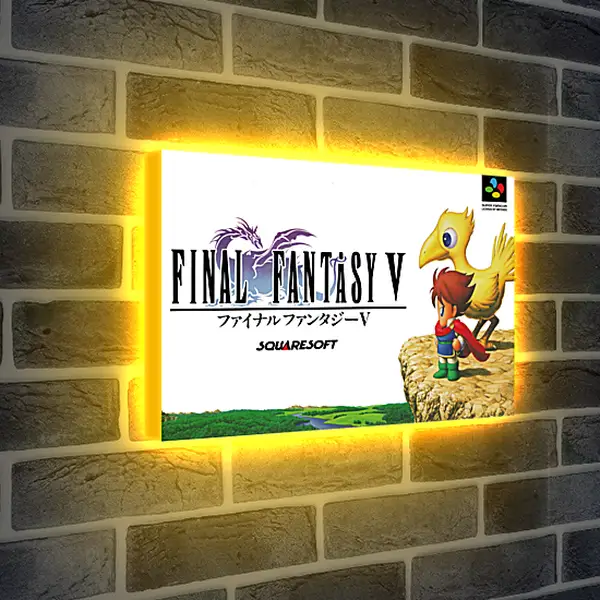 Лайтбокс световая панель - Final Fantasy V