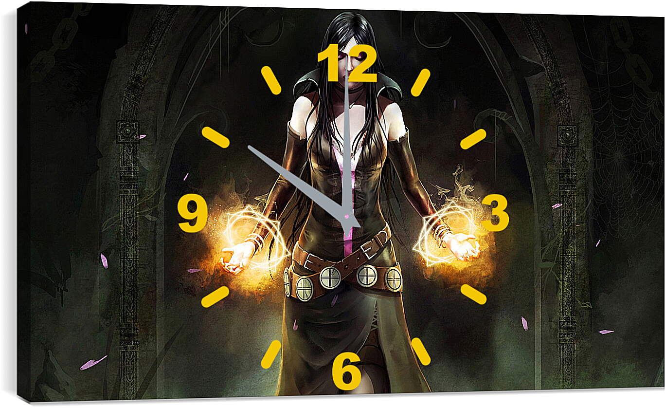 Часы картина - Trine 2
