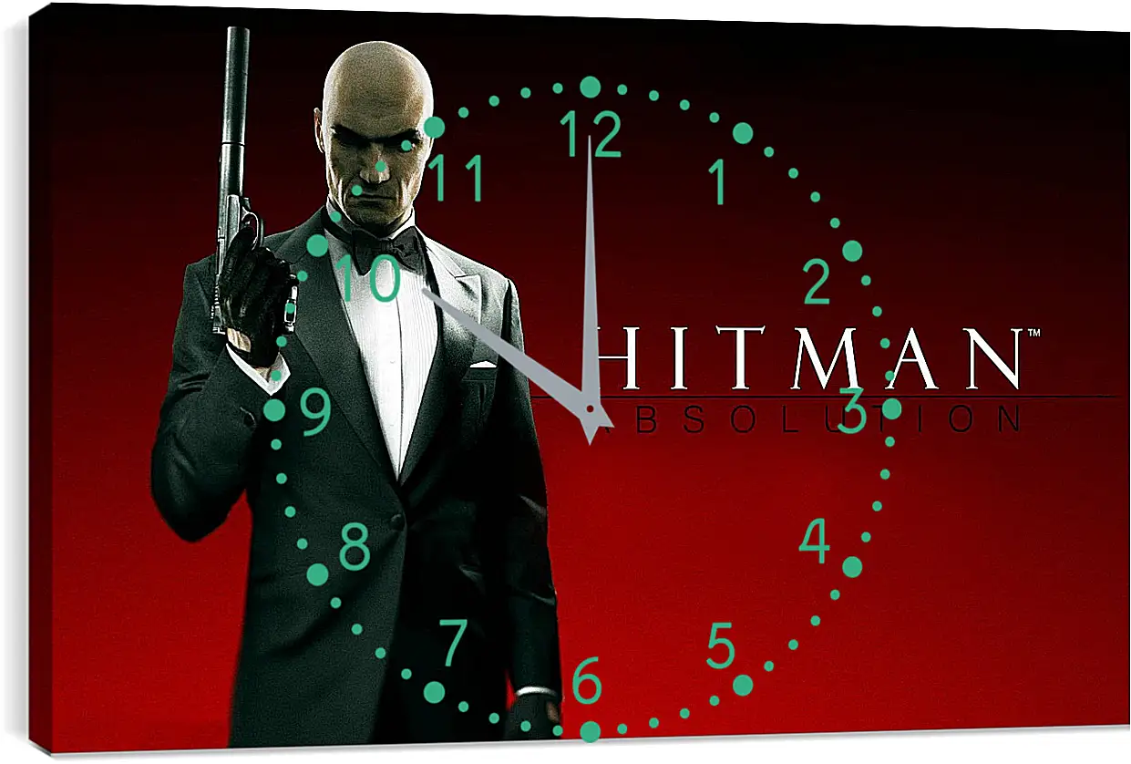 Часы картина - Hitman: Absolution
