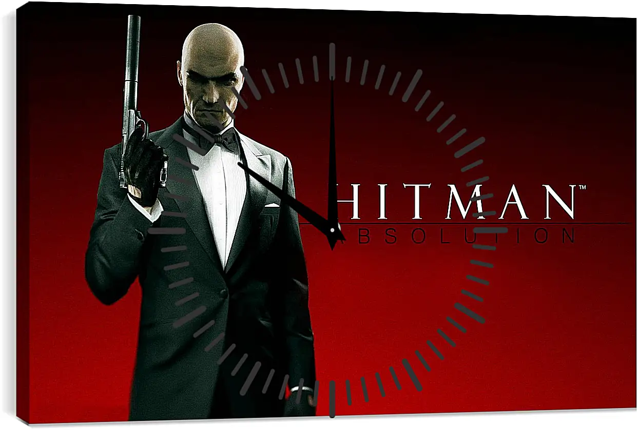 Часы картина - Hitman: Absolution
