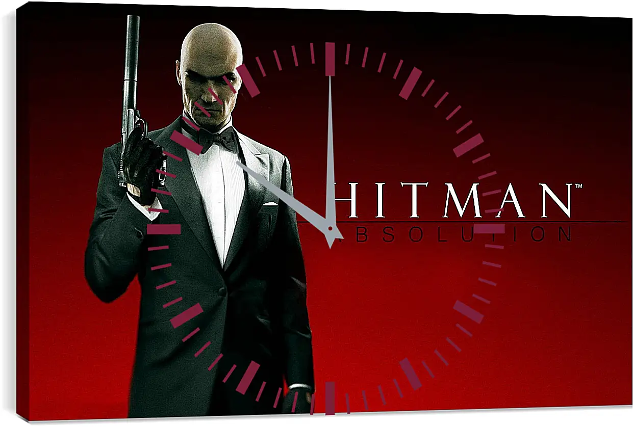 Часы картина - Hitman: Absolution
