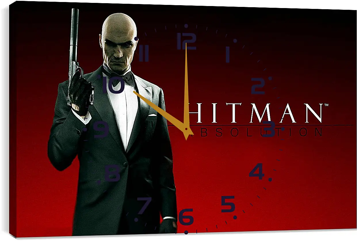 Часы картина - Hitman: Absolution
