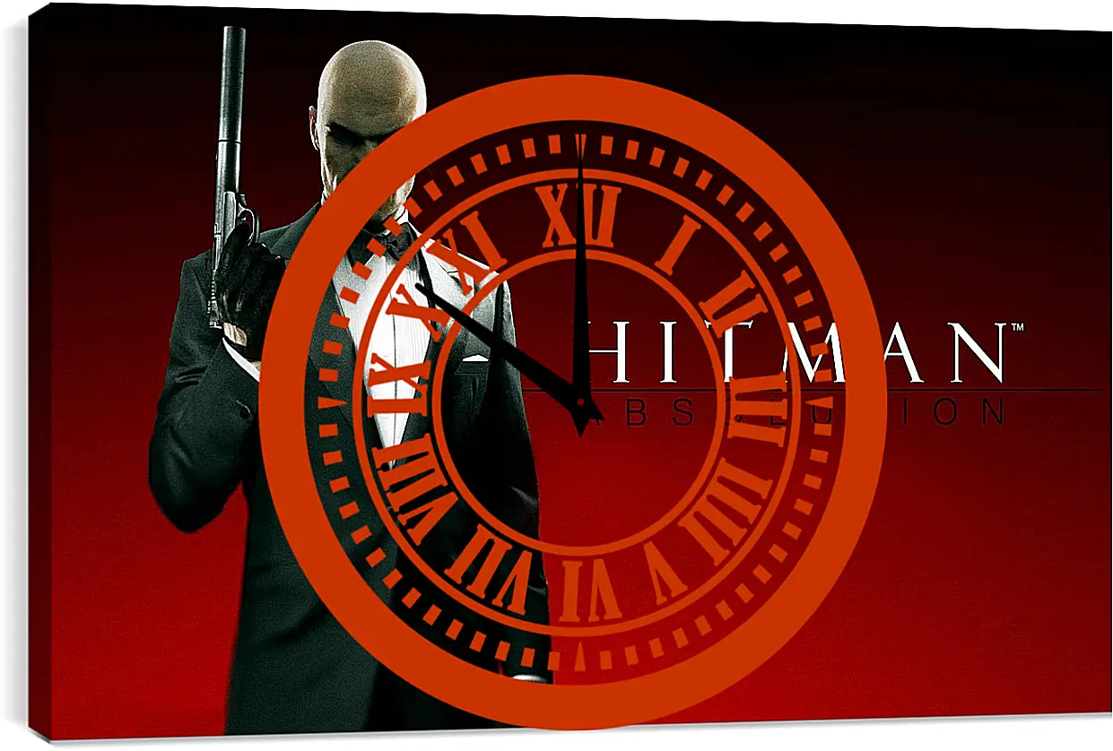 Часы картина - Hitman: Absolution
