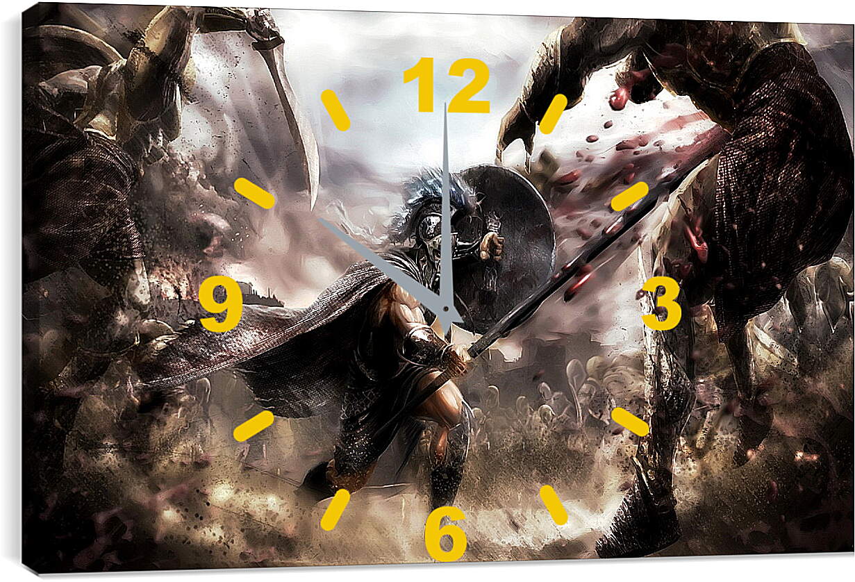 Часы картина - Warriors: Legends Of Troy

