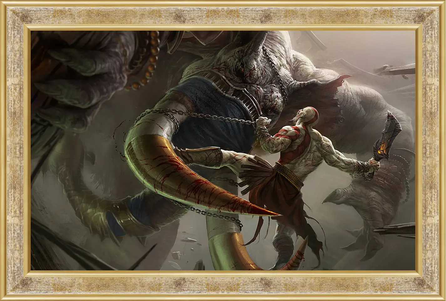 Картина в раме - God Of War: Ascension
