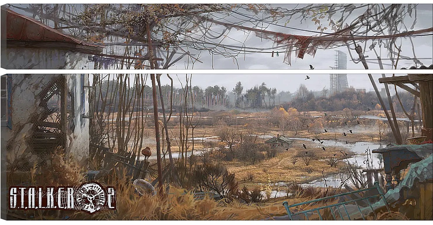 Модульная картина - S.T.A.L.K.E.R.: Shadow Of Chernobyl
