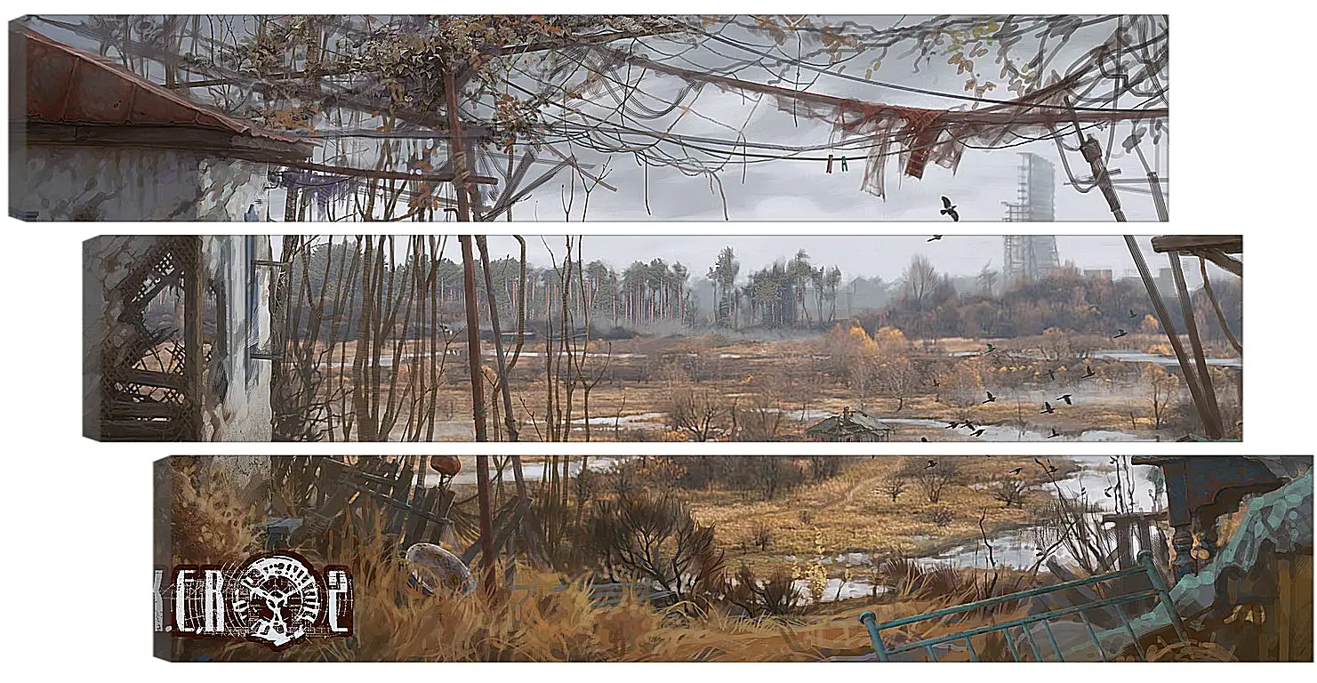 Модульная картина - S.T.A.L.K.E.R.: Shadow Of Chernobyl
