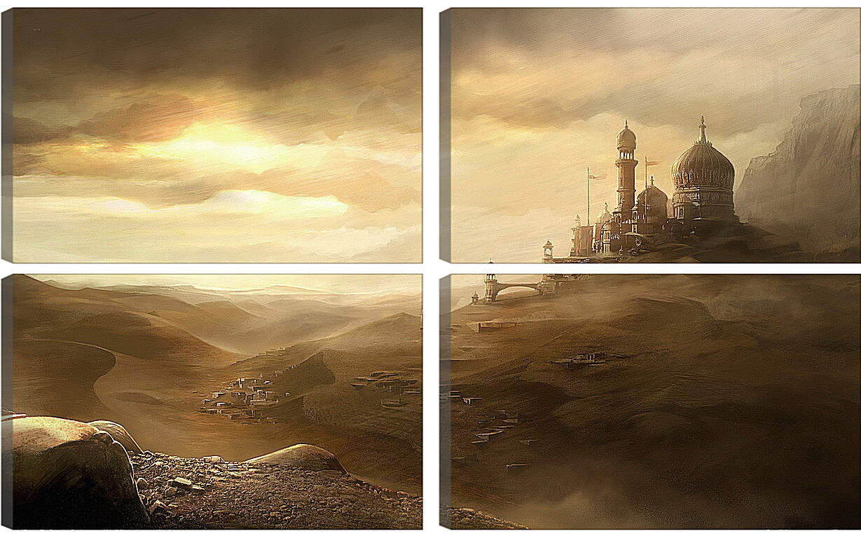 Модульная картина - Prince Of Persia: The Forgotten Sands 

