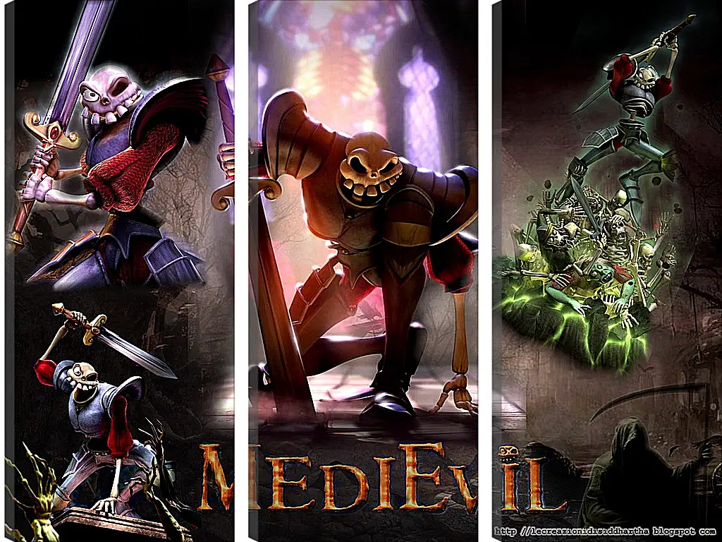 Модульная картина - Medievil
