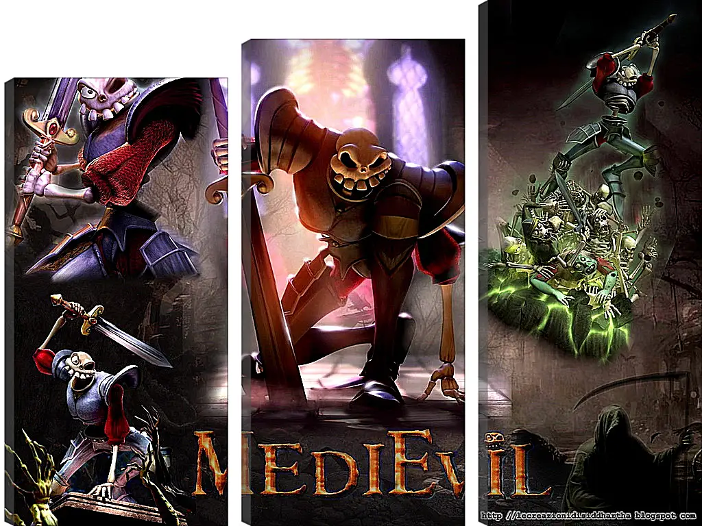 Модульная картина - Medievil
