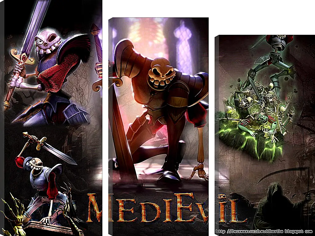 Модульная картина - Medievil
