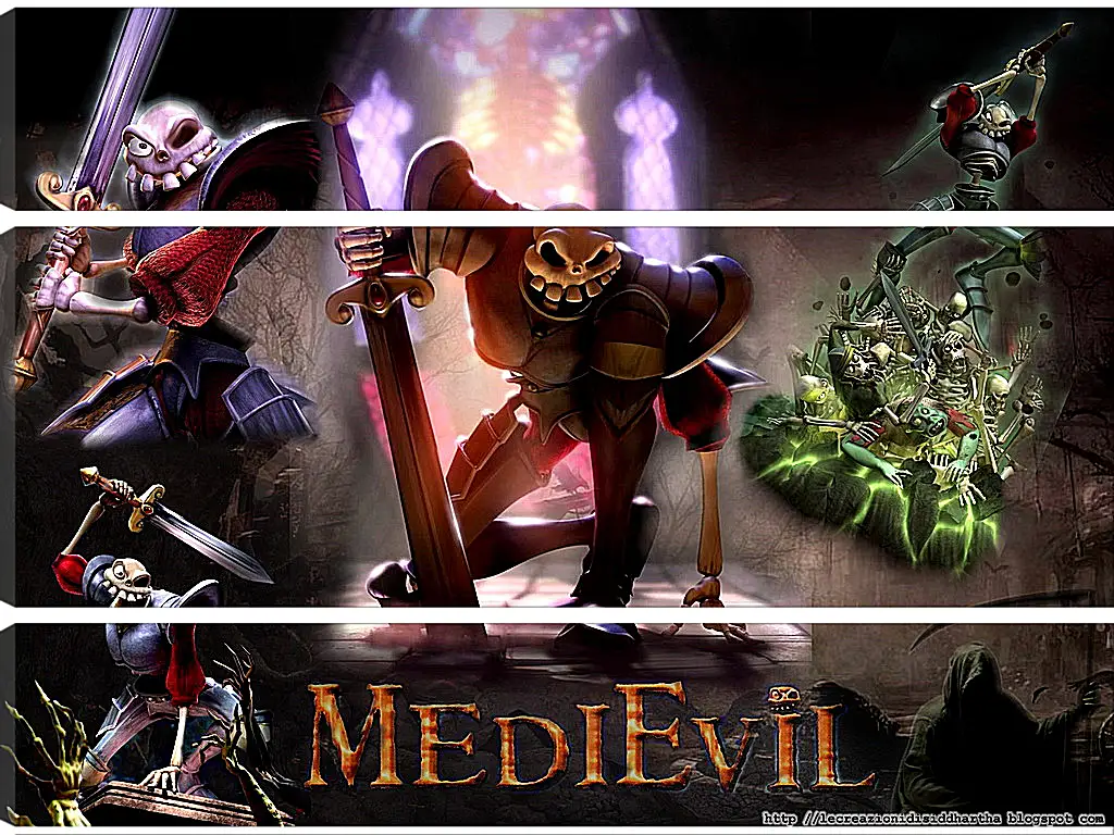 Модульная картина - Medievil
