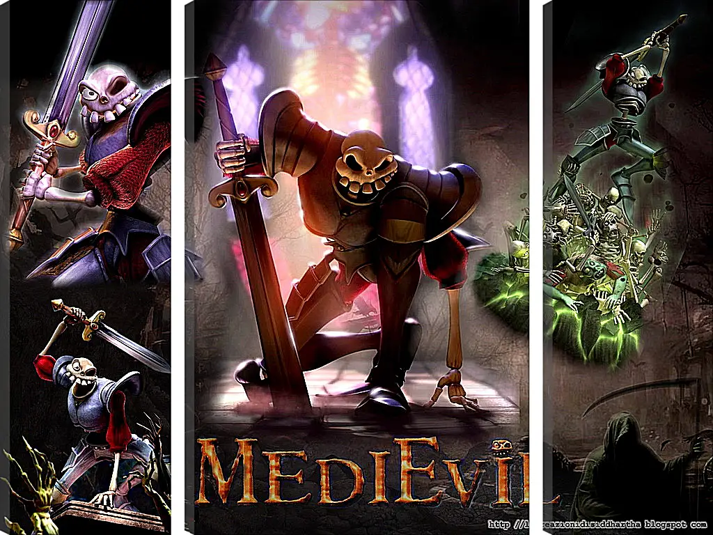 Модульная картина - Medievil
