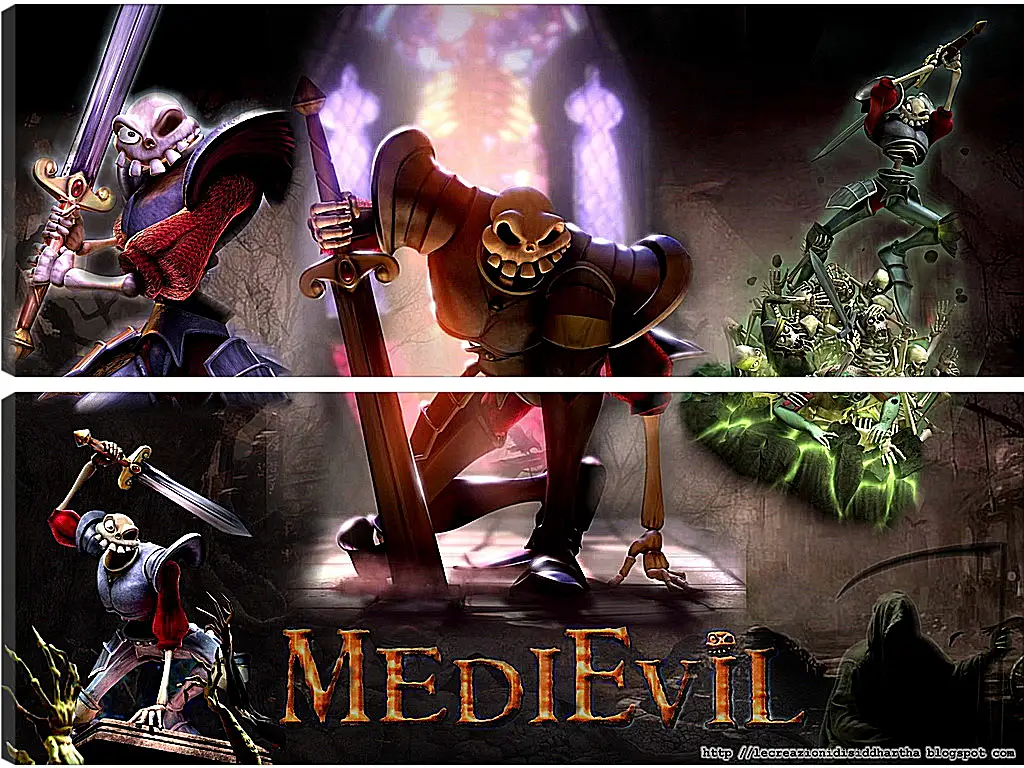 Модульная картина - Medievil
