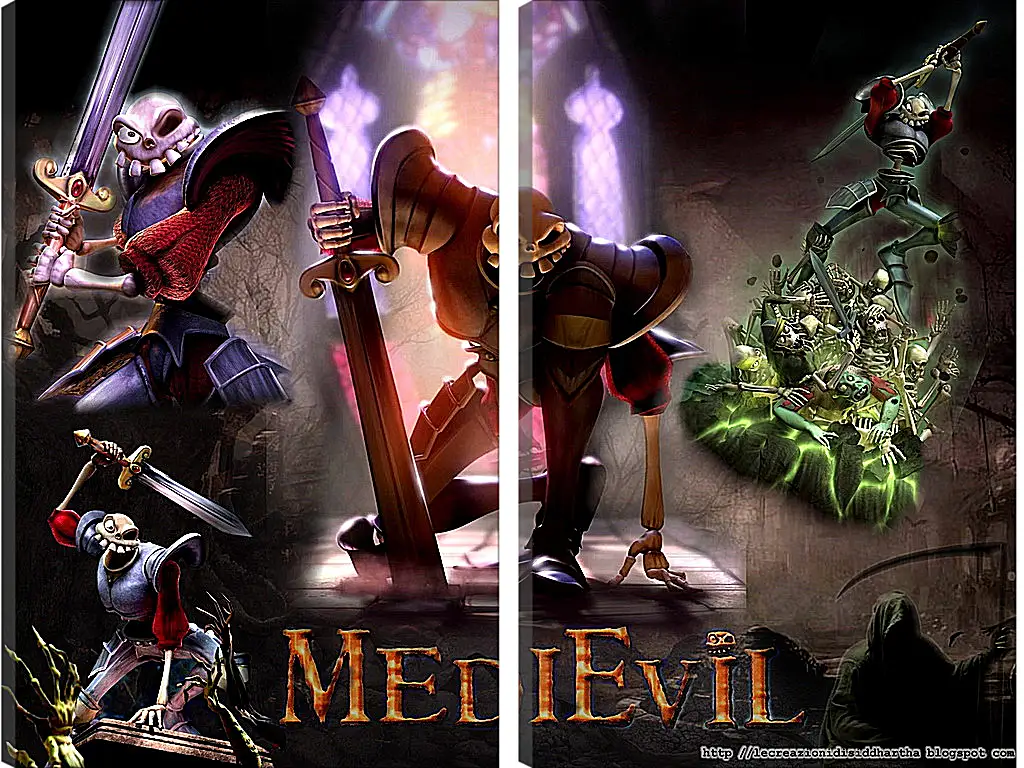 Модульная картина - Medievil
