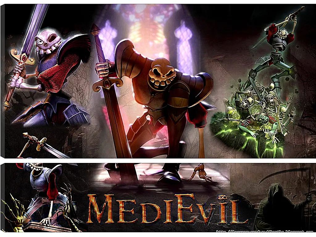 Модульная картина - Medievil
