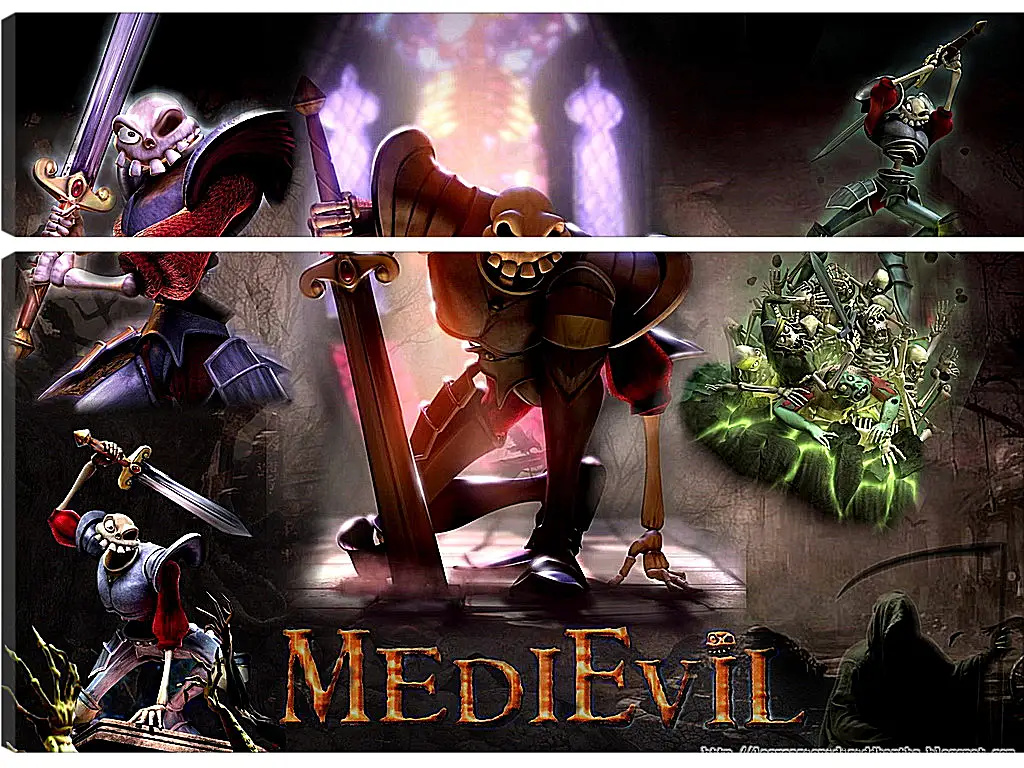 Модульная картина - Medievil
