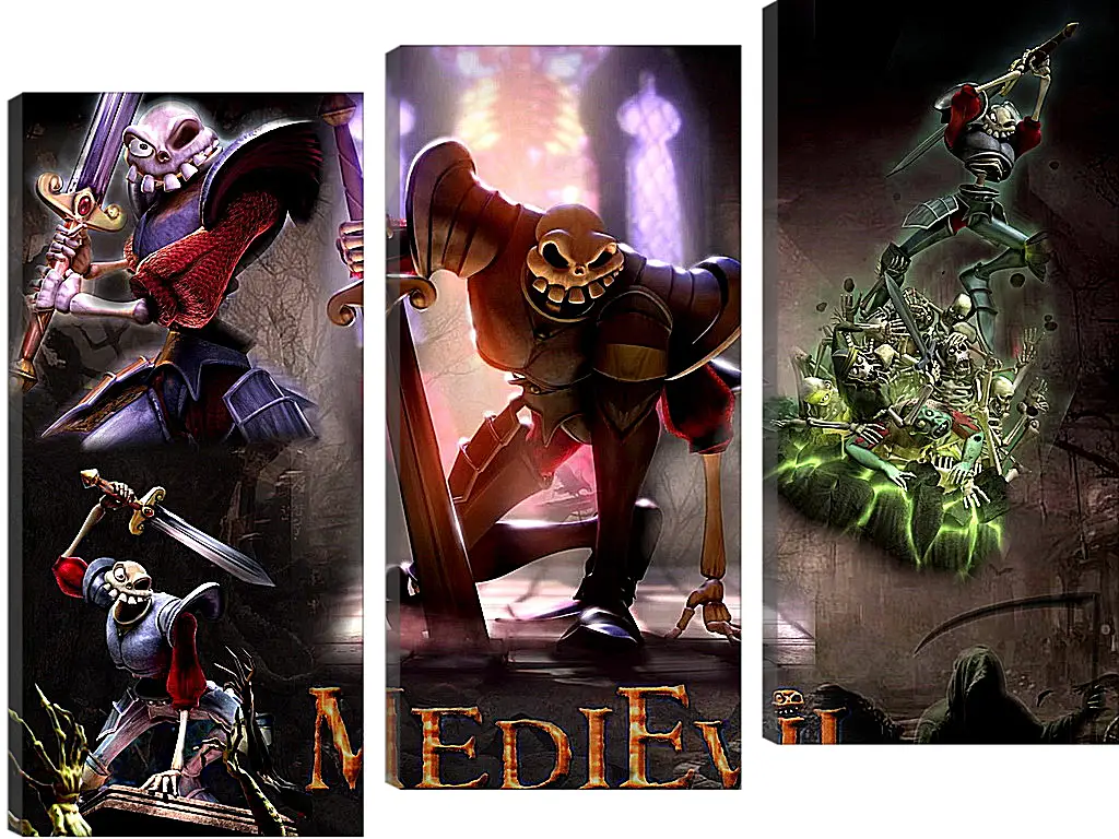 Модульная картина - Medievil
