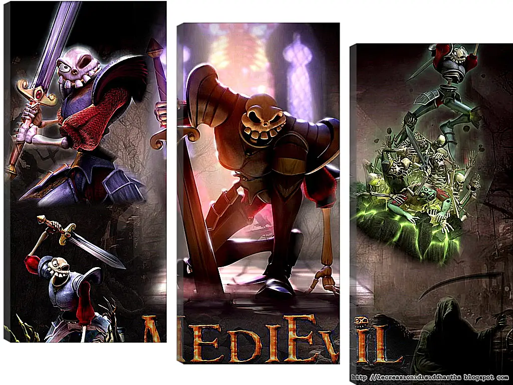 Модульная картина - Medievil
