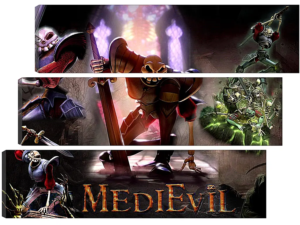 Модульная картина - Medievil
