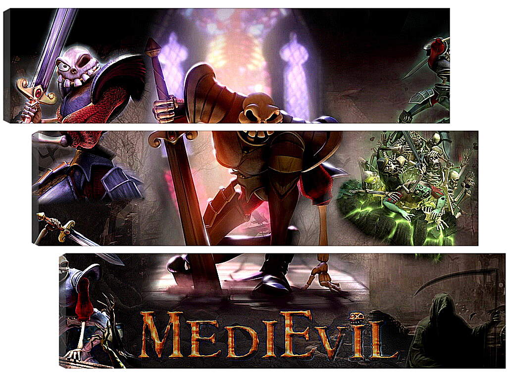 Модульная картина - Medievil
