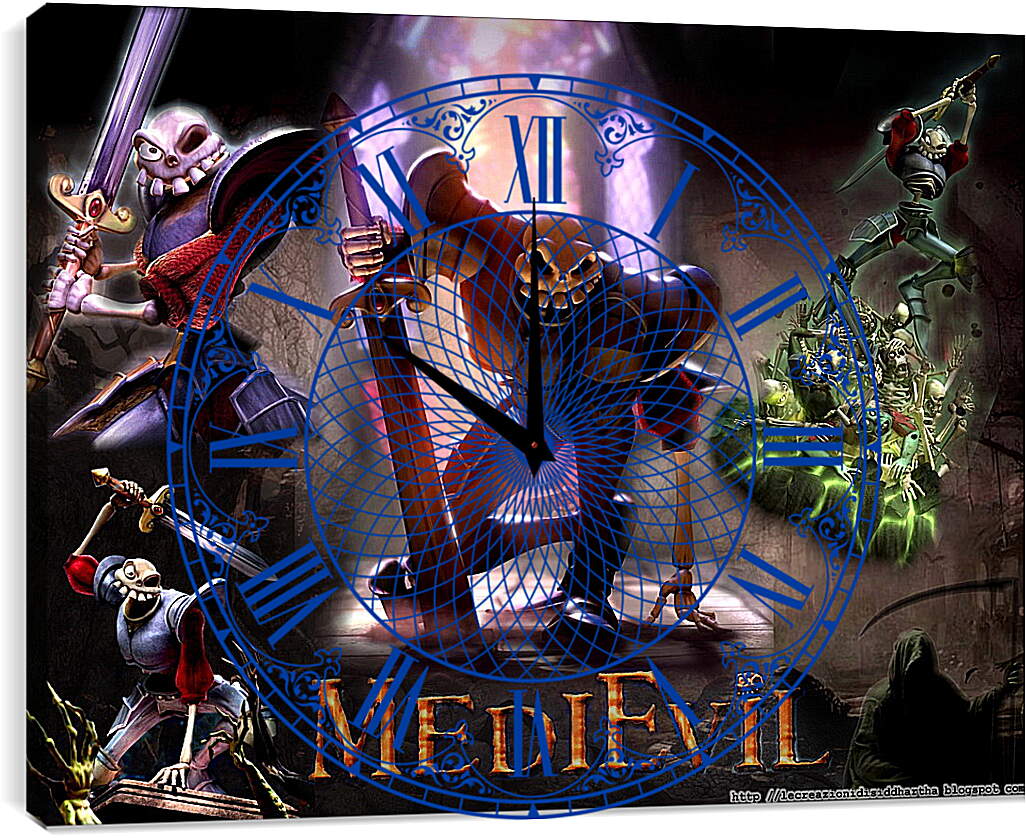 Часы картина - Medievil

