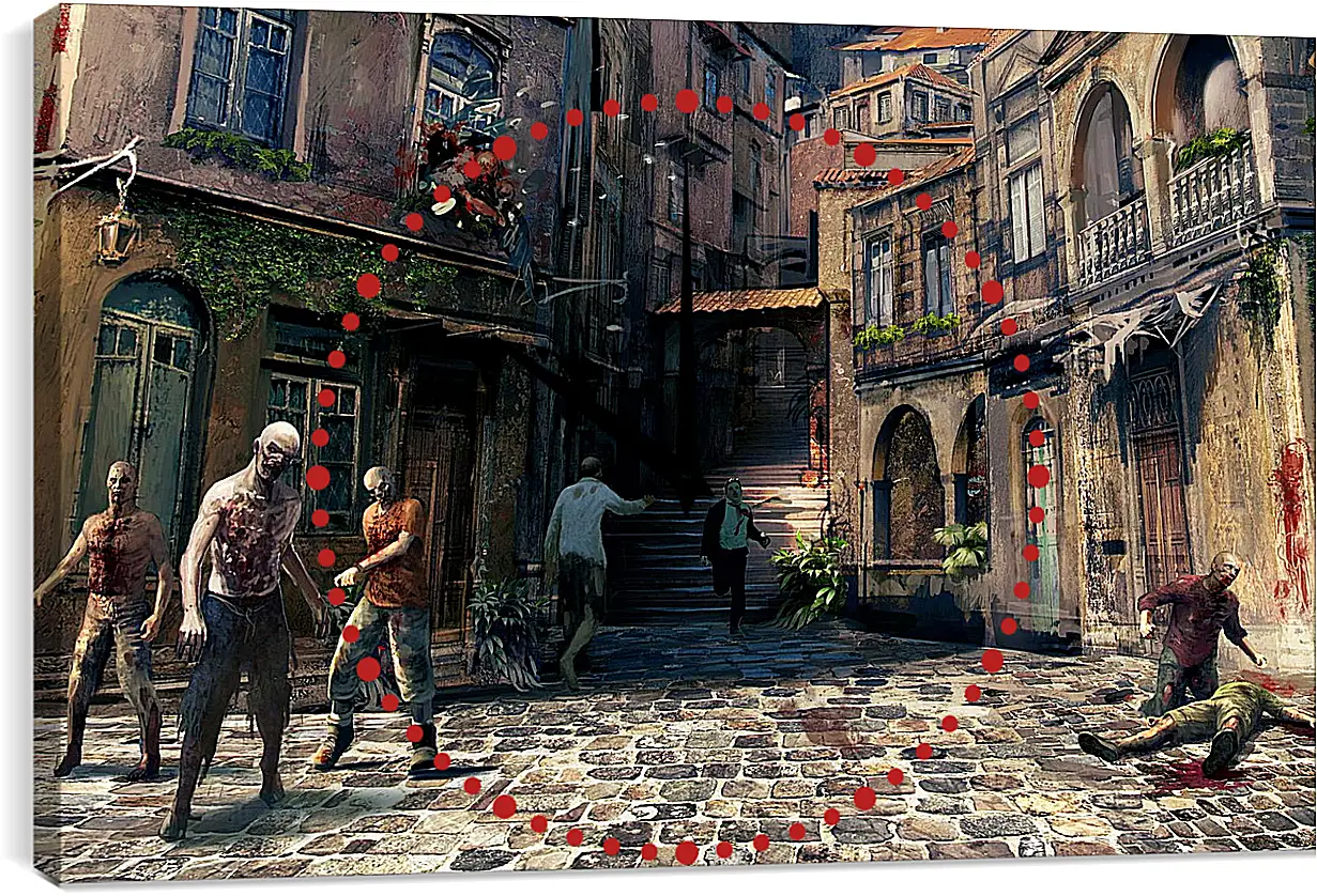 Часы картина - Dead Island: Riptide

