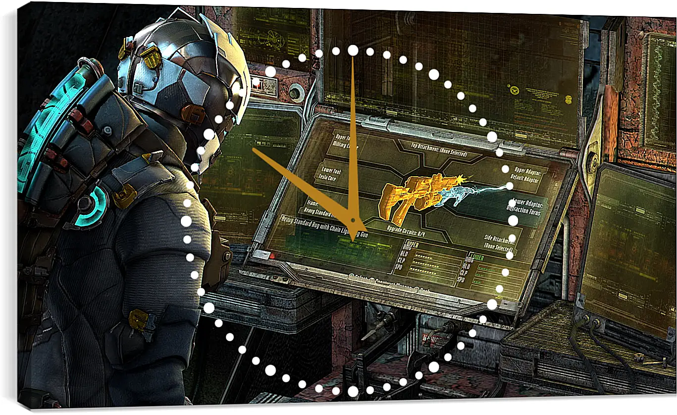 Часы картина - Dead Space 3
