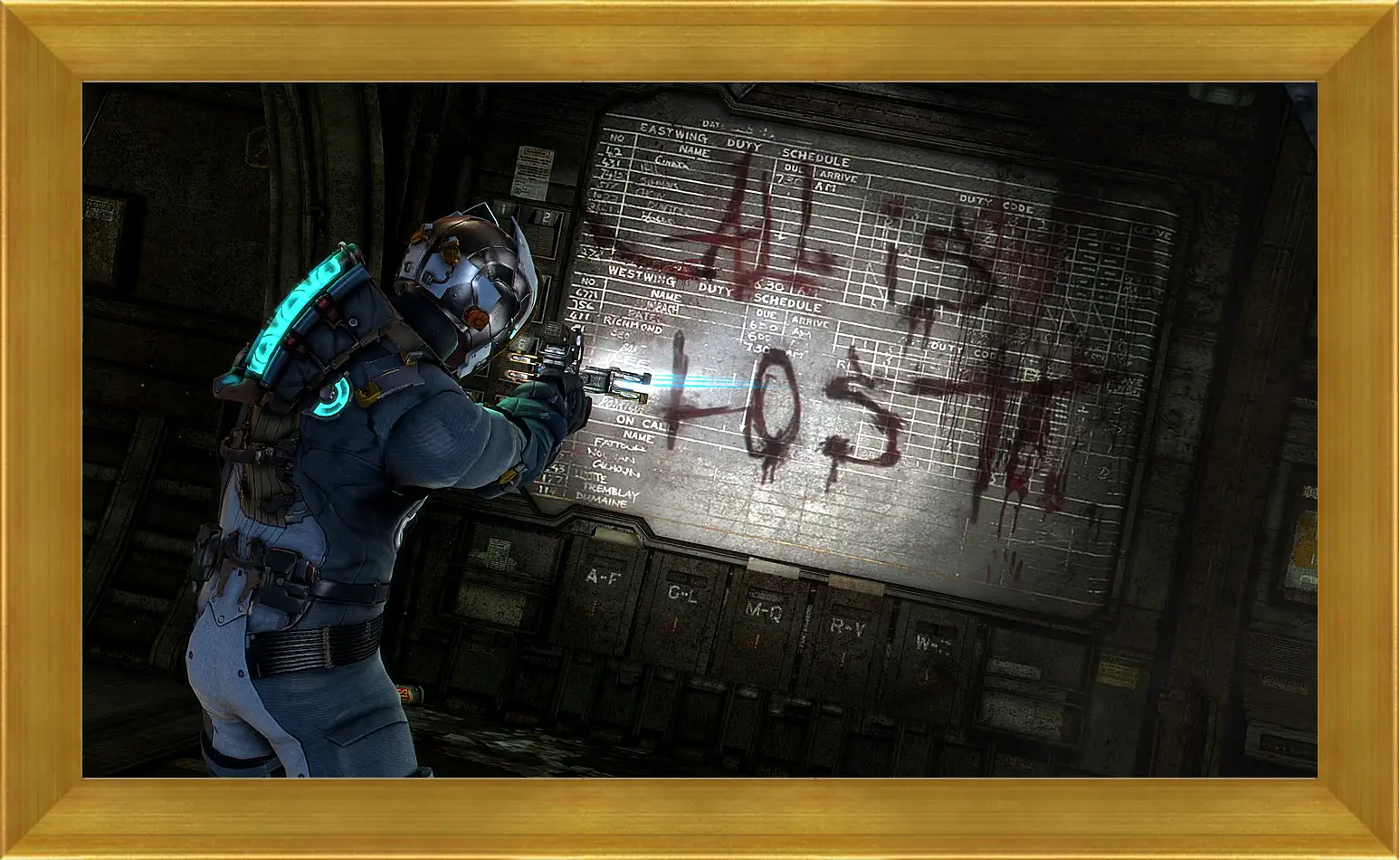 Картина в раме - Dead Space 3
