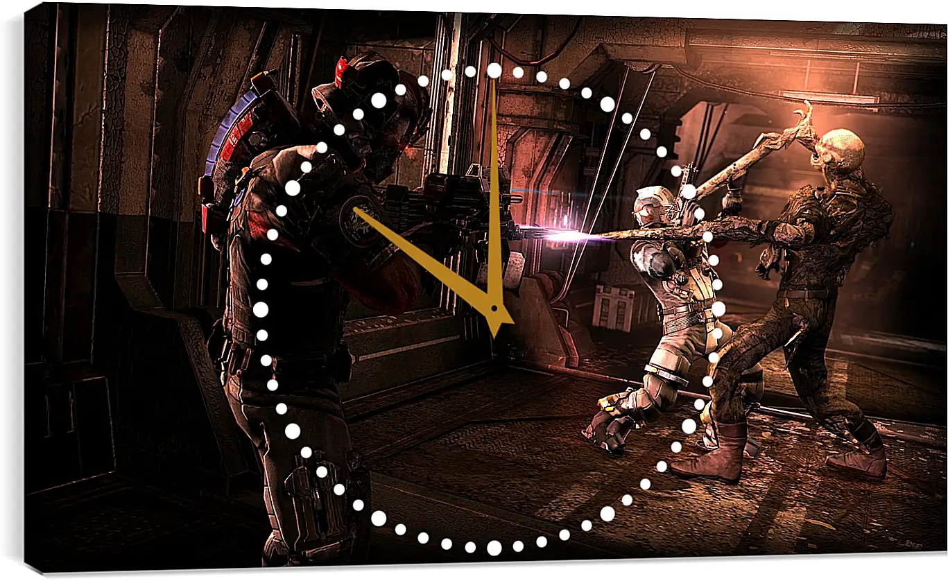 Часы картина - Dead Space 3
