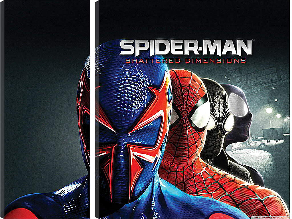Модульная картина - Spider-man: Shattered Dimensions
