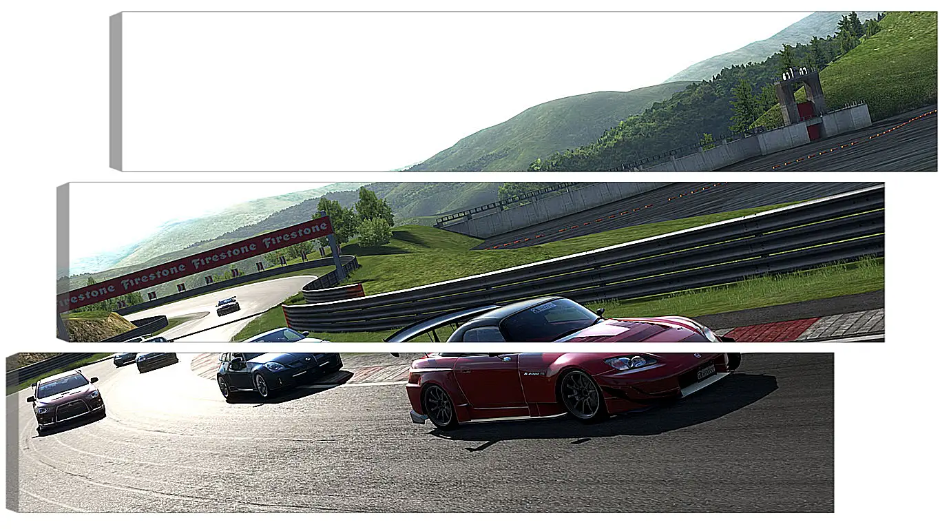 Модульная картина - Gran Turismo 5
