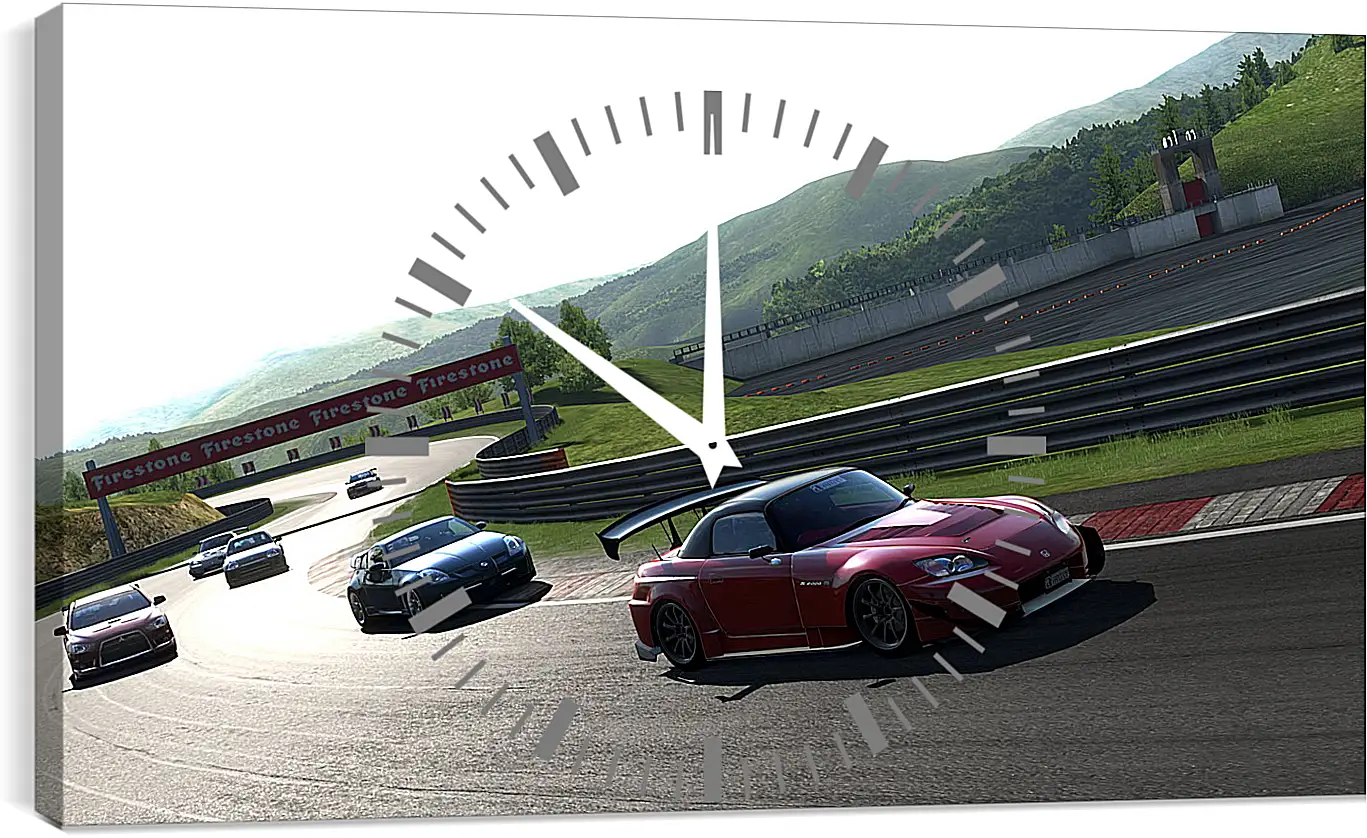 Часы картина - Gran Turismo 5
