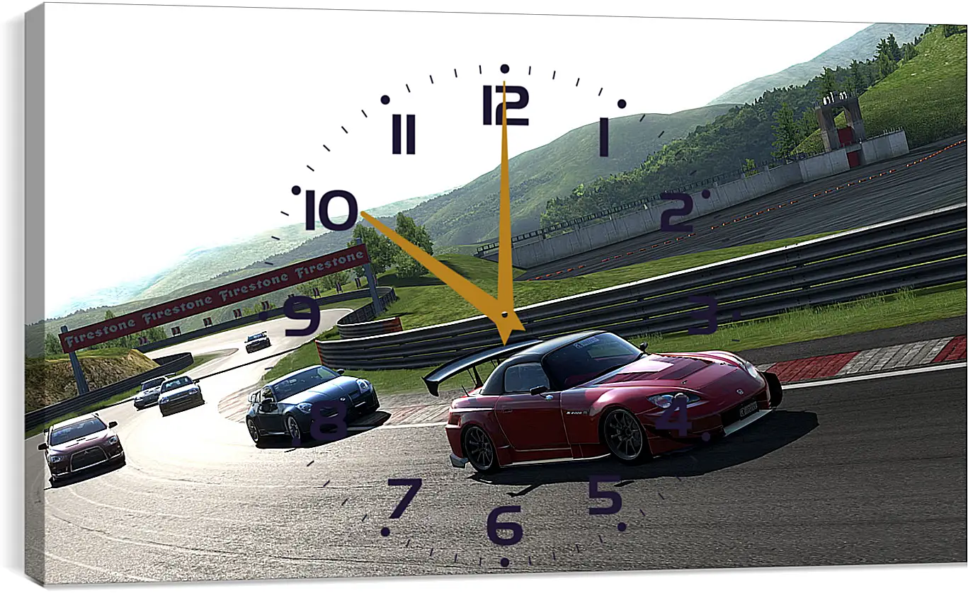 Часы картина - Gran Turismo 5
