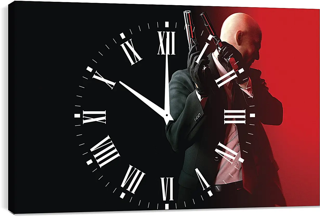 Часы картина - Hitman
