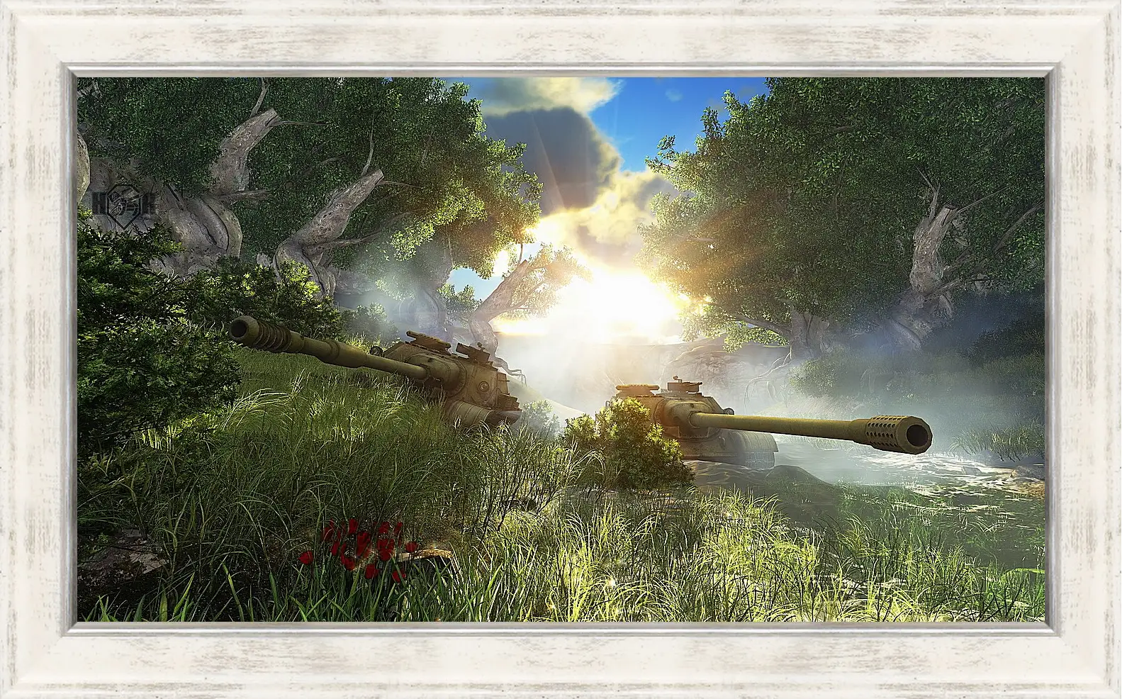 Картина в раме - World Of Tanks