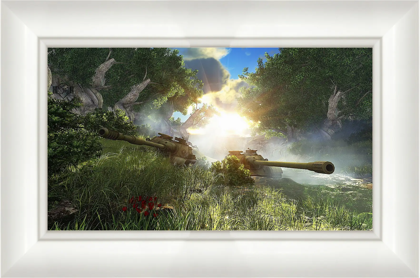 Картина в раме - World Of Tanks