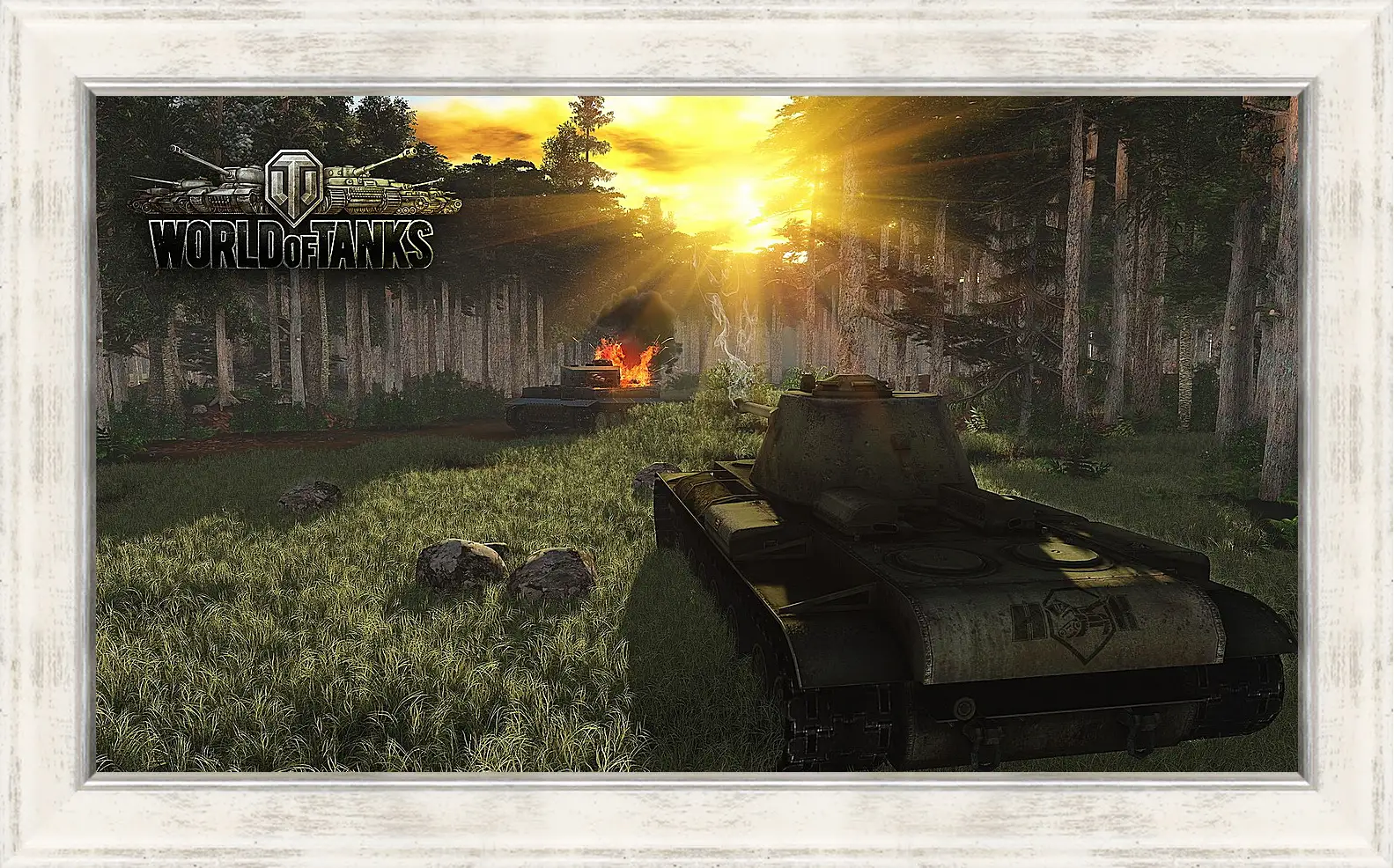 Картина в раме - World Of Tanks
